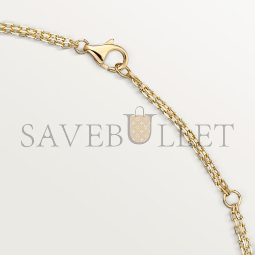 CARTIER  LOVE NECKLACE, 2 DIAMONDS B7219500