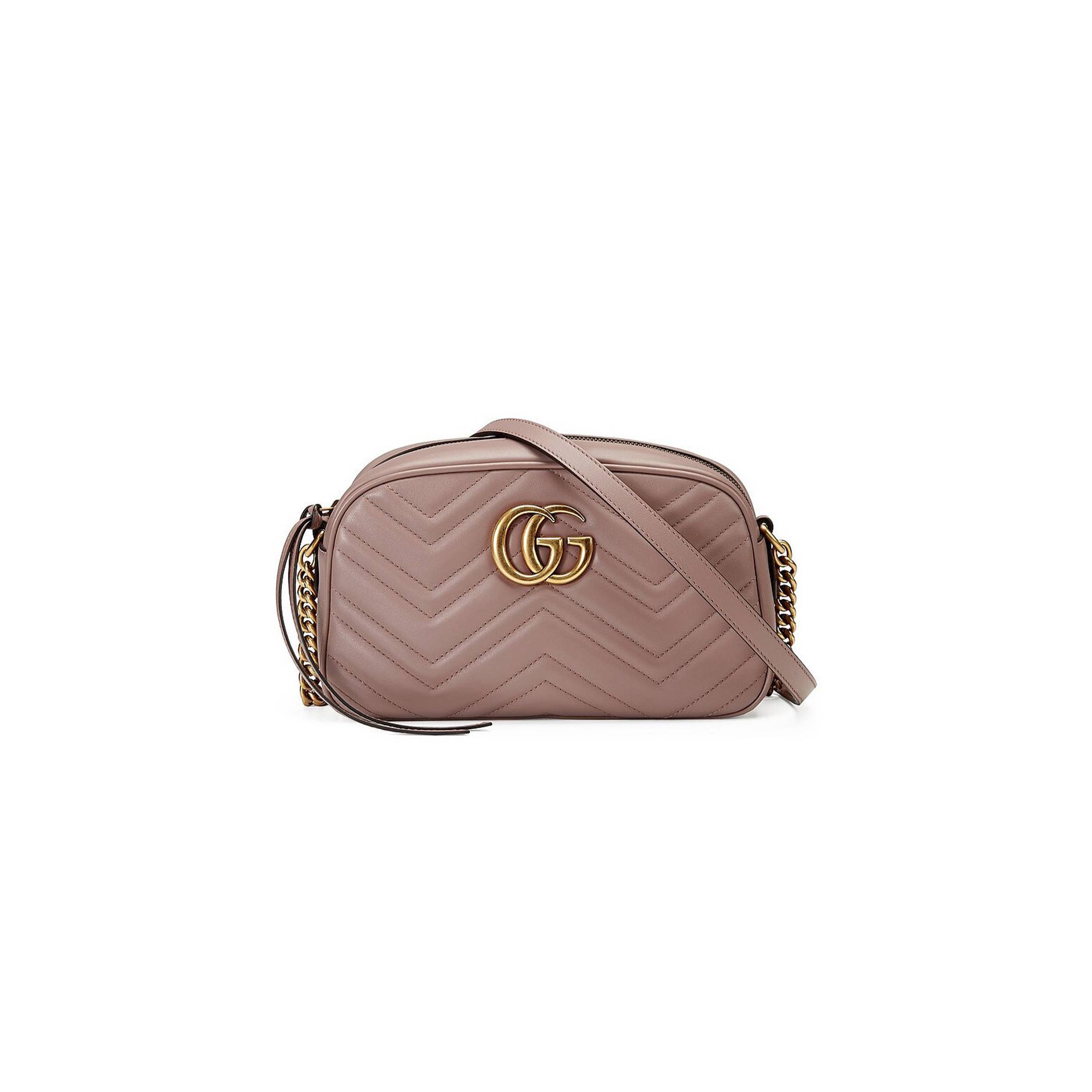 G*u*i gg marmont small matelassÉ shoulder bag 447632  (24*13*7cm)