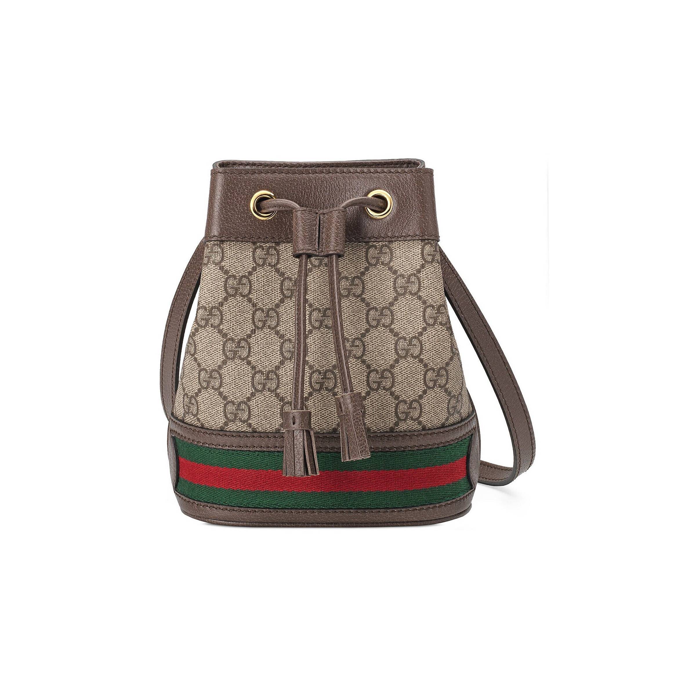 G*u*i ophidia mini gg bucket bag 550620  (19*15.5*9cm)