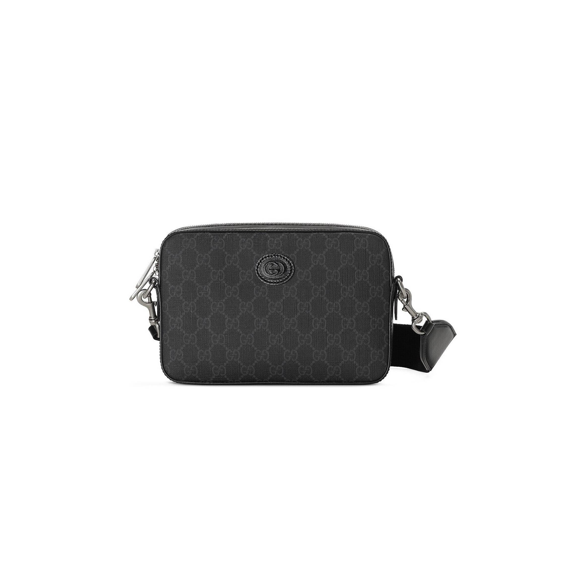 G*u*i shoulder bag with interlocking g 254513 (24.5*16*4.5cm)