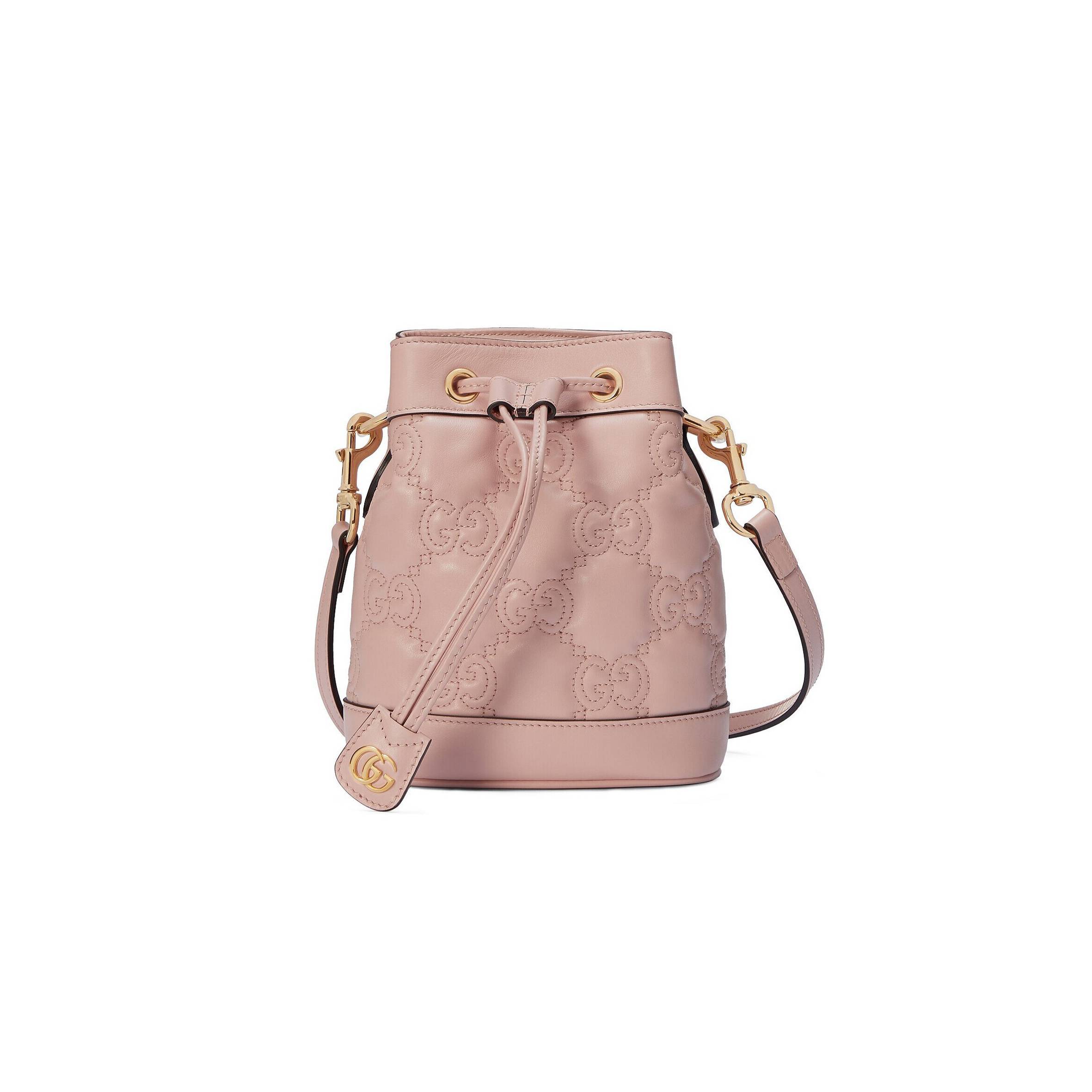 G*u*i gg matelassÉ bucket bag  26023259 (20*16*9.5cm)