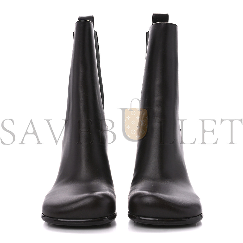 Bo*te*ga ve*ne*ta calfskin storm chelsea boots 40 fondant