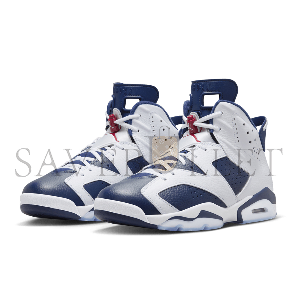 AIR JORDAN 6 WHITE AND MIDNIGHT NAVY CT8529-164