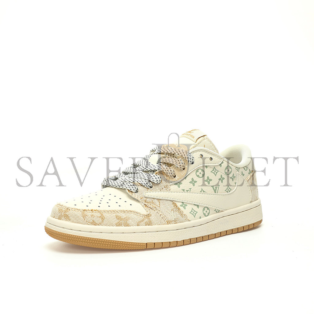 AIR JORDAN 1 LOW OG SP BEIGE KHAKI LV MONOGRAM SJ2068-009