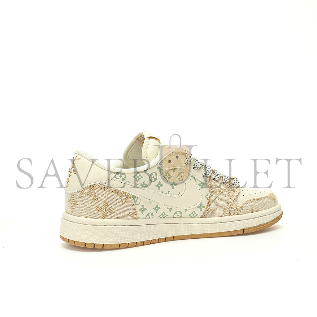 AIR JORDAN 1 LOW OG SP BEIGE KHAKI LV MONOGRAM SJ2068-009