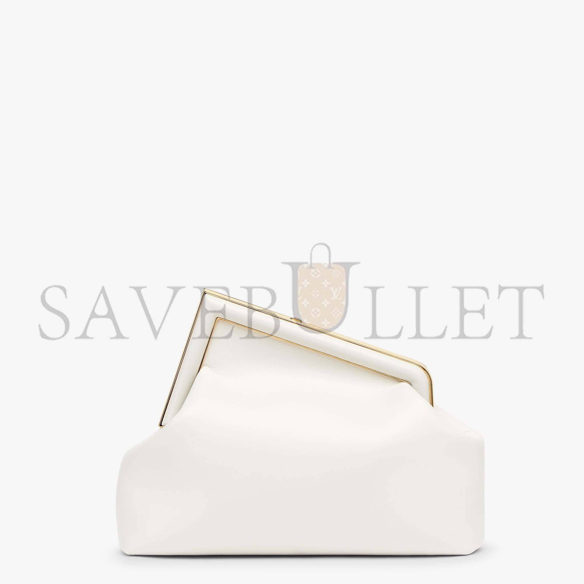 F**di first medium - white leather bag8bp127abvef0qvl (32.5*23.5*15cm)