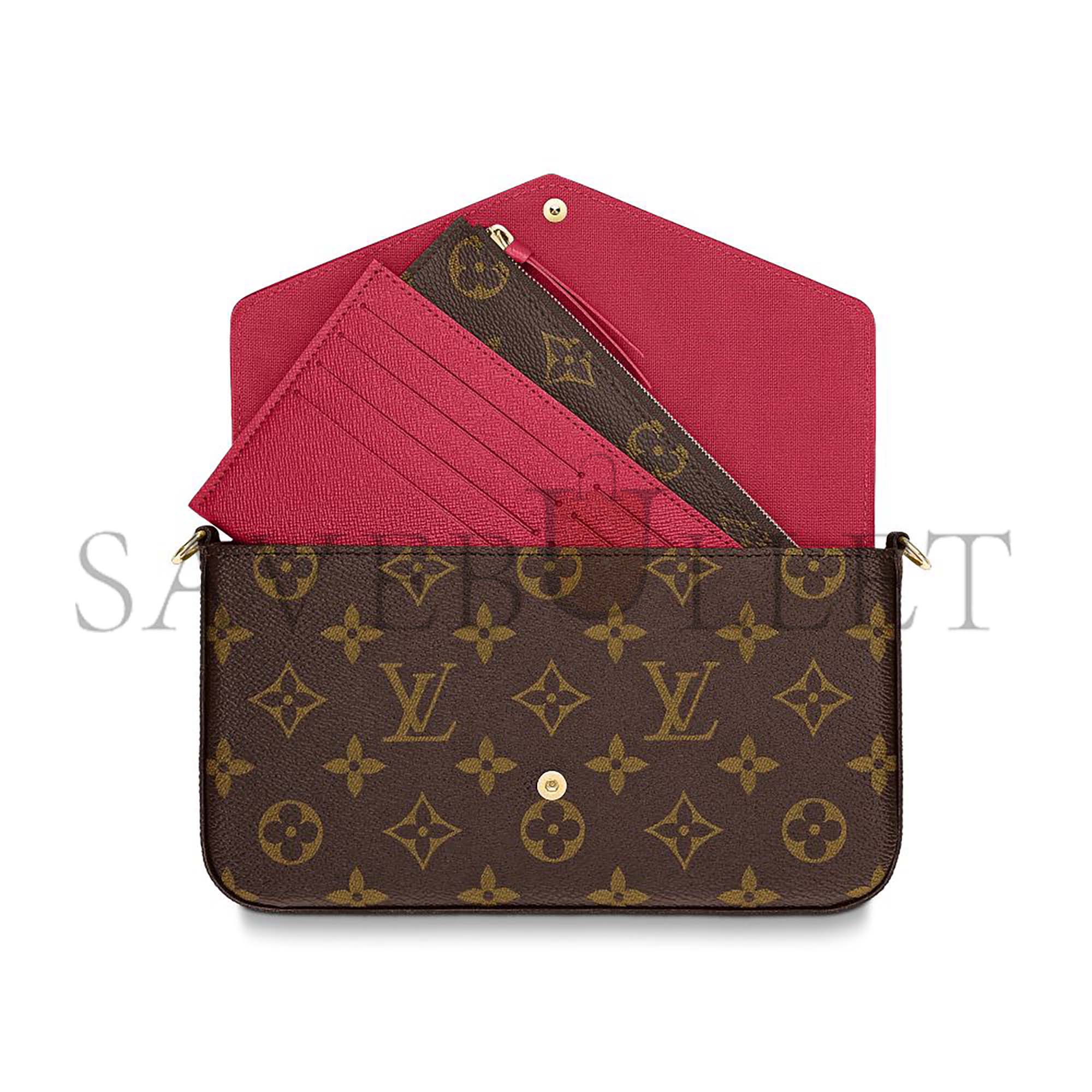 l**is V*t*n fÉlicie pochette m63700 (21*12*3cm)