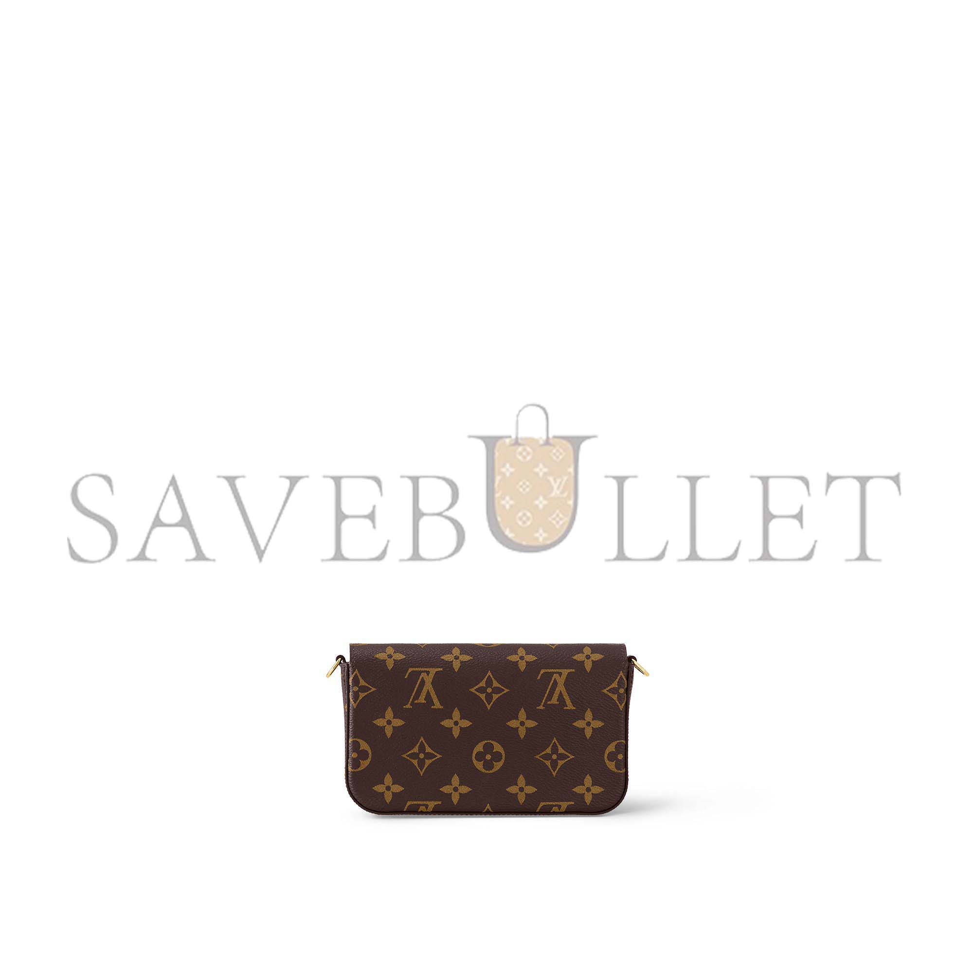 LOUIS VUITTON FÉLICIE STRAP & GO M80091 (17*9.6*3.5cm)