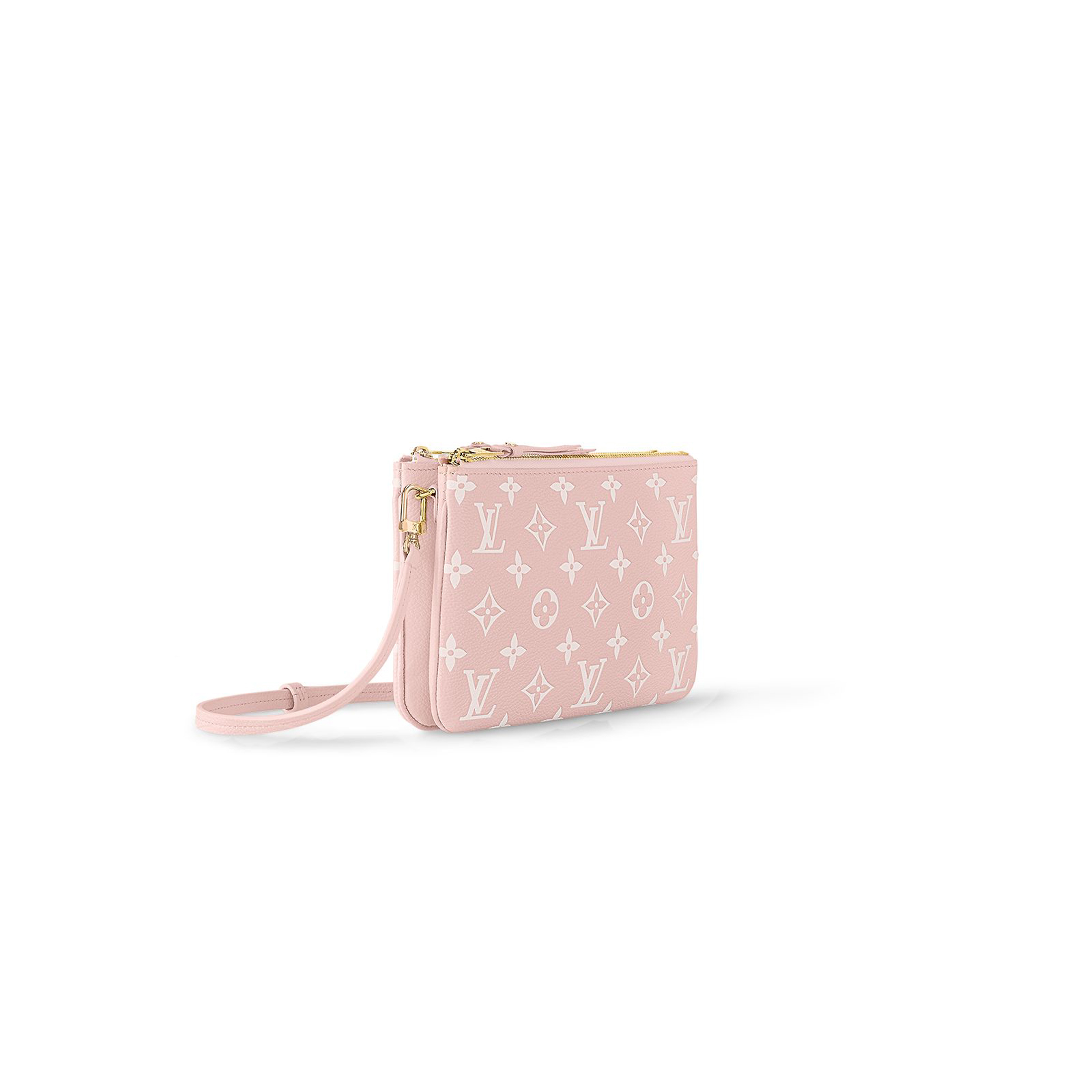 l**is V*t*n double zip pochette m81429 (20*12.5*3cm)