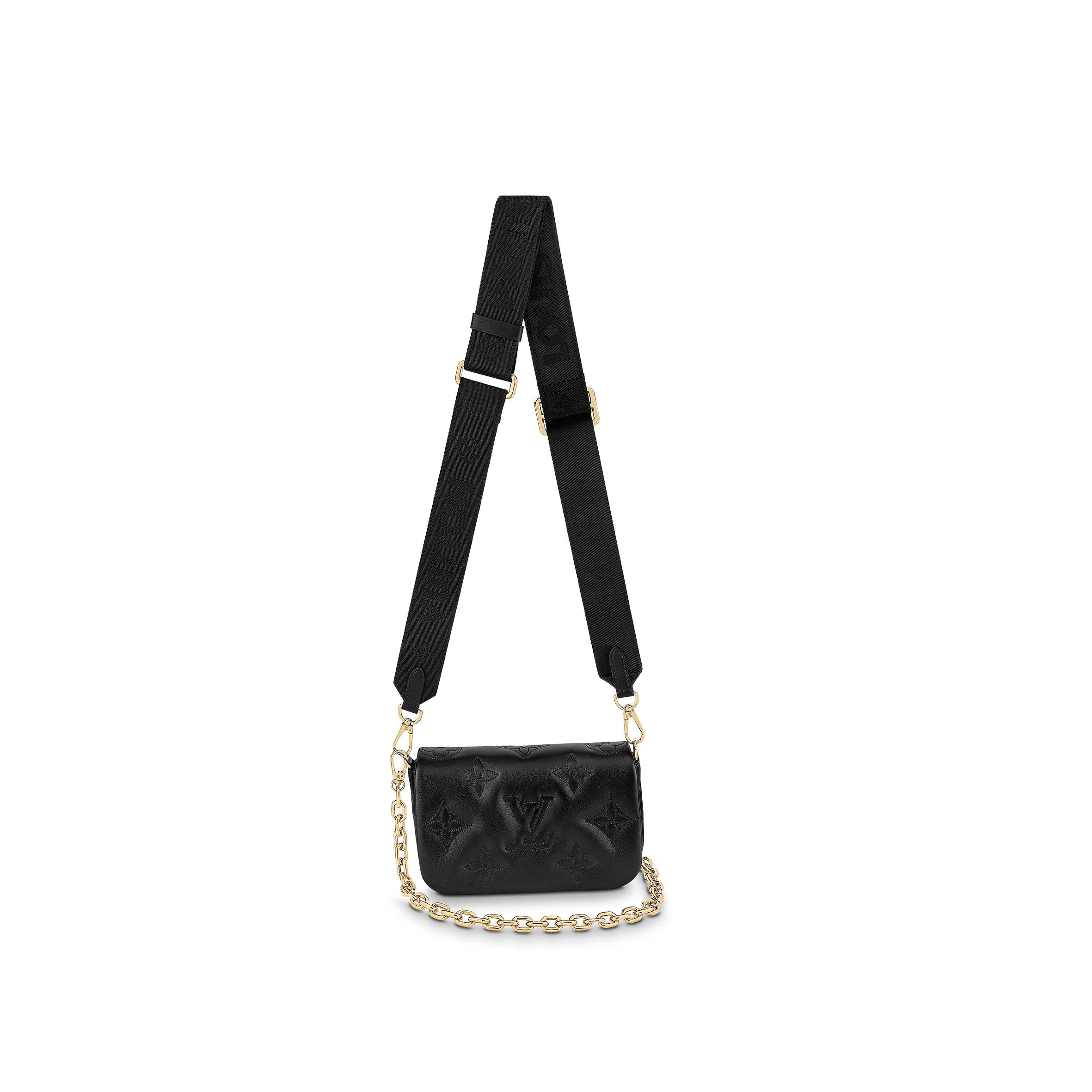 l**is V*t*n wallet on strap bubblegram m81398 (20*12*6cm)