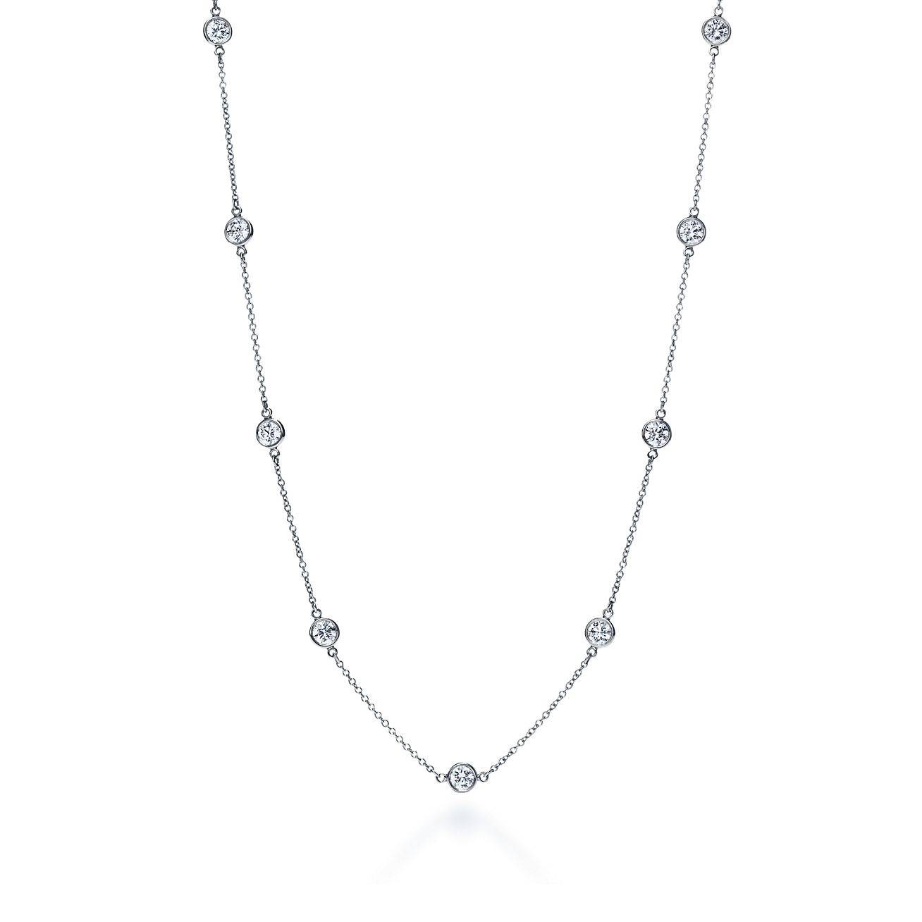 T*f*ny  elsa peretti® diamonds by the yard® necklace