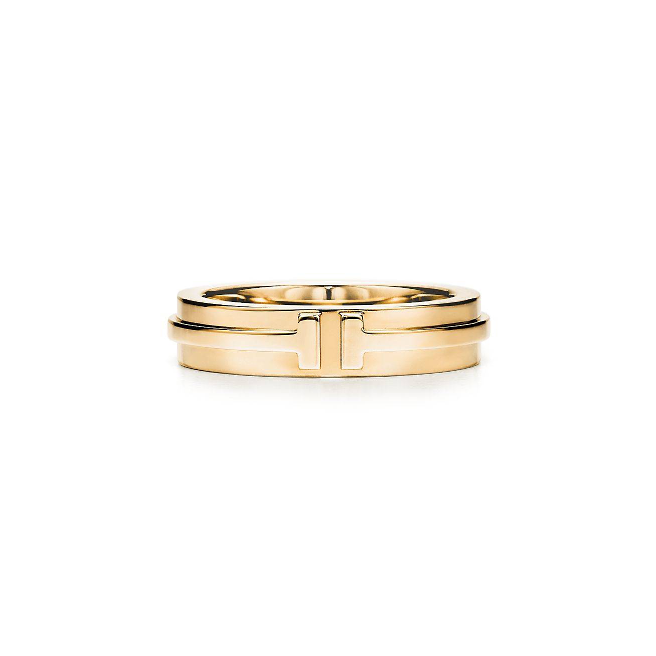 T*f*ny t narrow ring in 18k gold