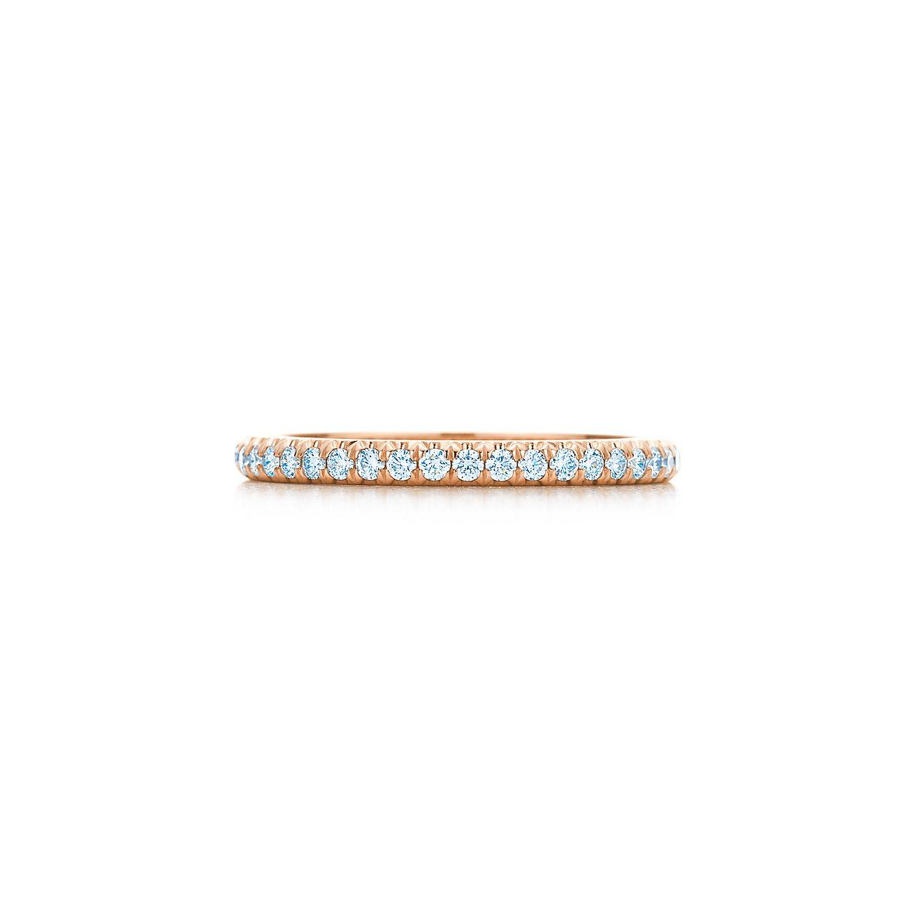 T*f*ny soleste® full eternity ring in platinum with diamonds