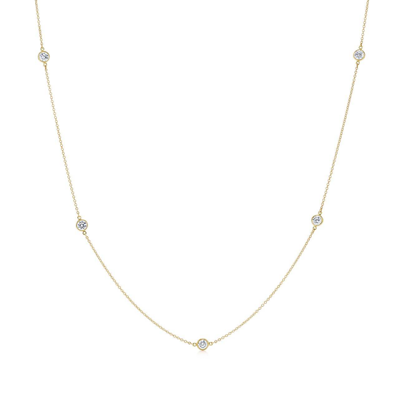 T*f*ny  elsa peretti® diamonds by the yard® necklace 60086856