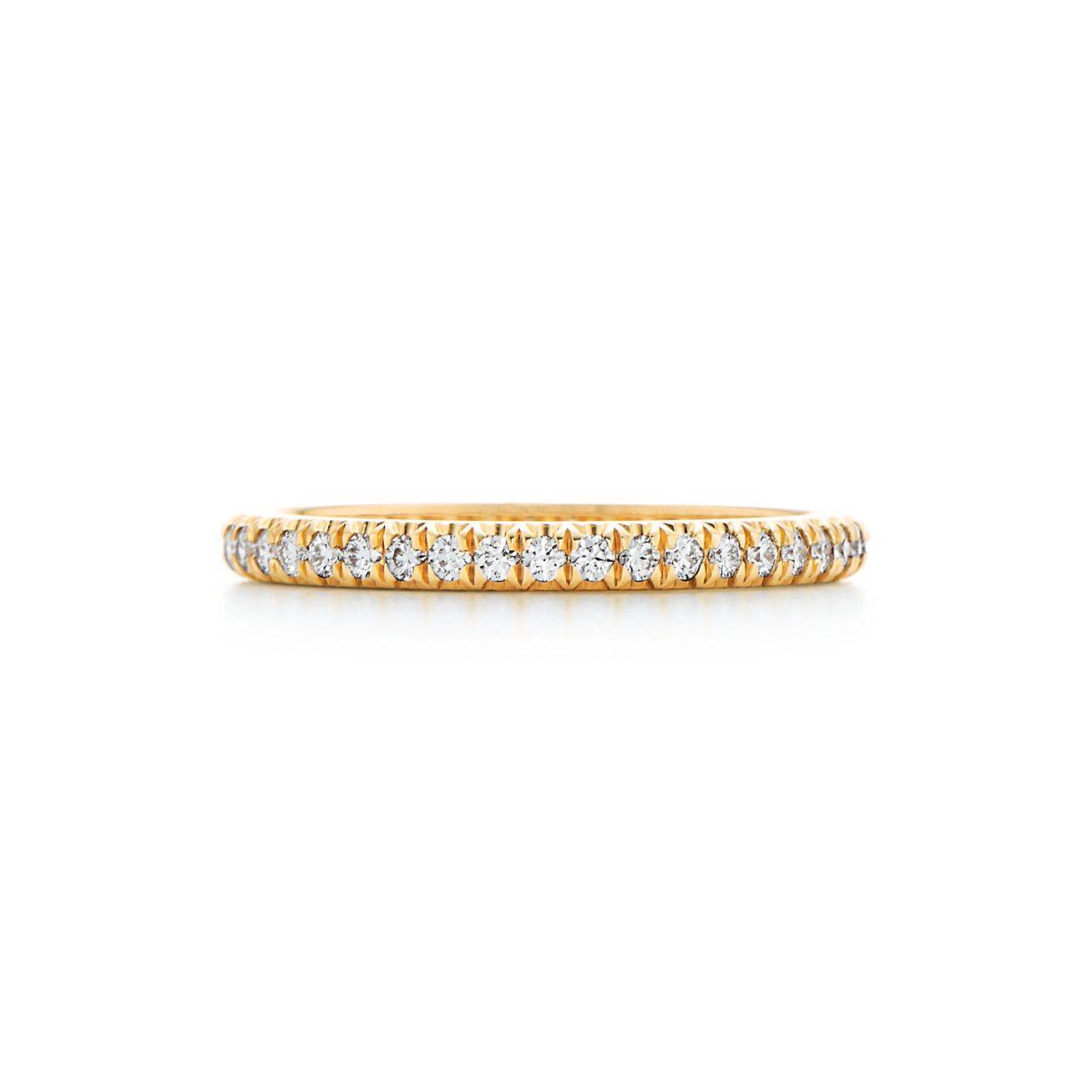 T*f*ny soleste® full eternity ring in platinum with diamonds