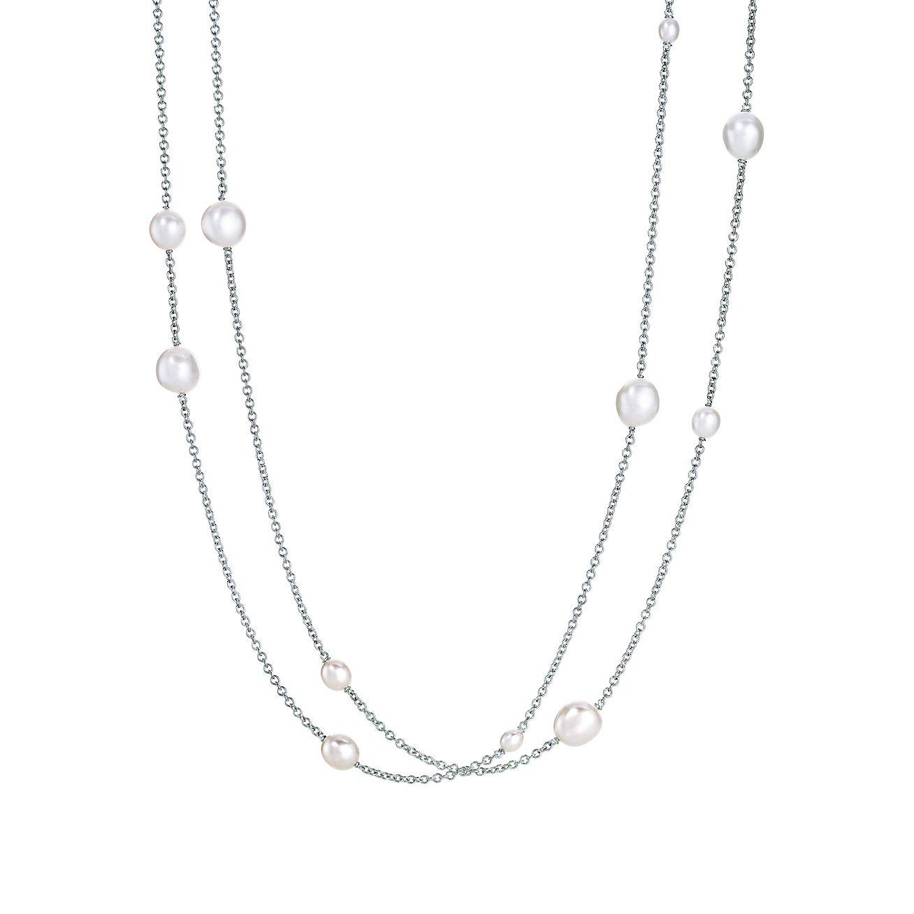 T*f*ny  elsa peretti® pearls by the yard™ sprinkle necklace