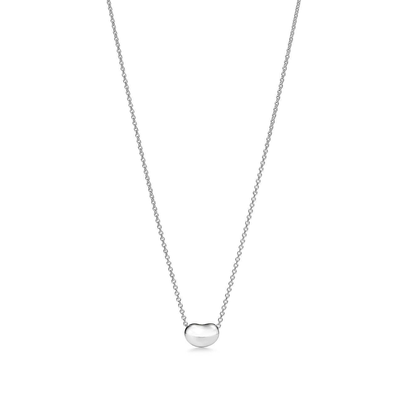 TIFFANY ELSA PERETTI® BEAN® DESIGN PENDANT IN STERLING SILVER, 9 MM