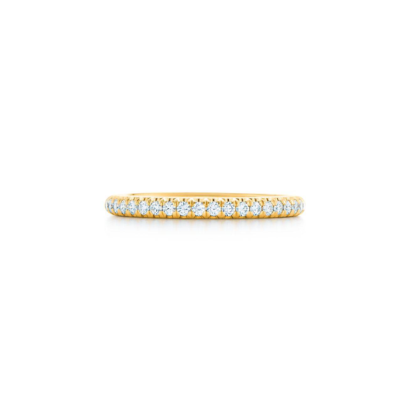 T*f*ny soleste® full eternity ring in platinum with diamonds