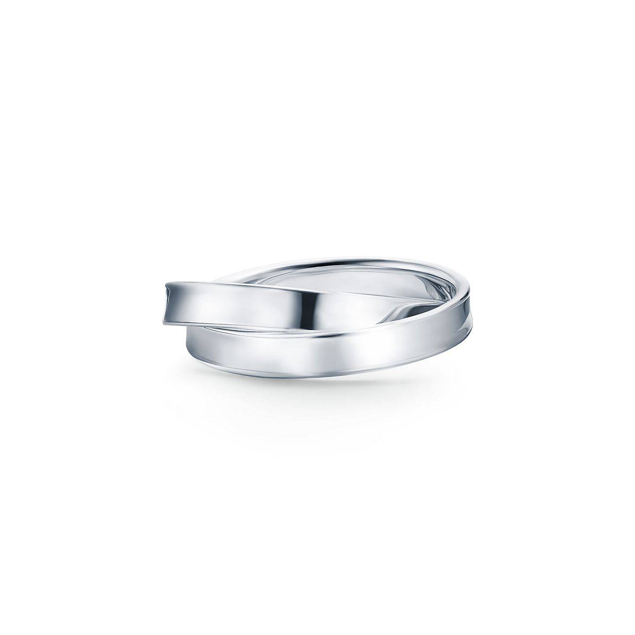 T*f*ny 1837® interlocking circles ring in silver