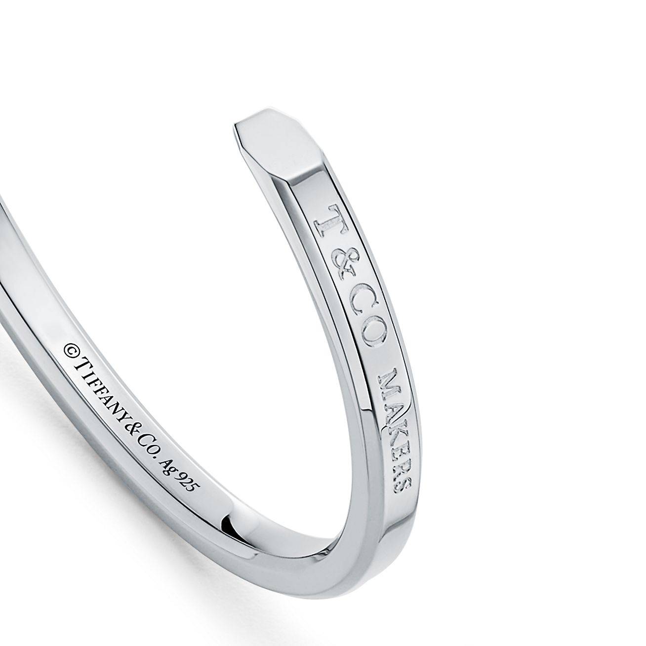 T*f*ny 1837® makers narrow cuff in sterling silver