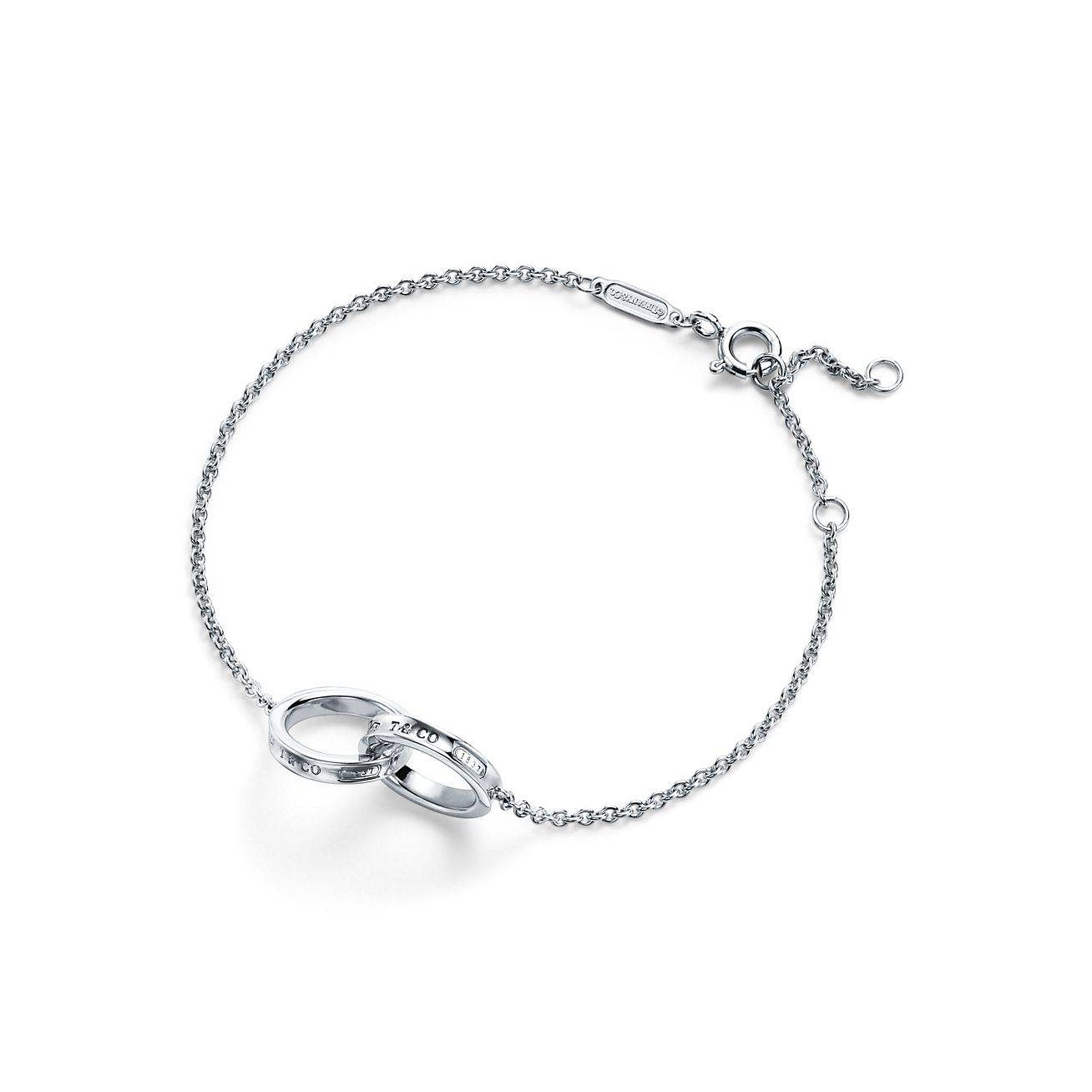 T*f*ny 1837® interlocking circles chain bracelet in silver