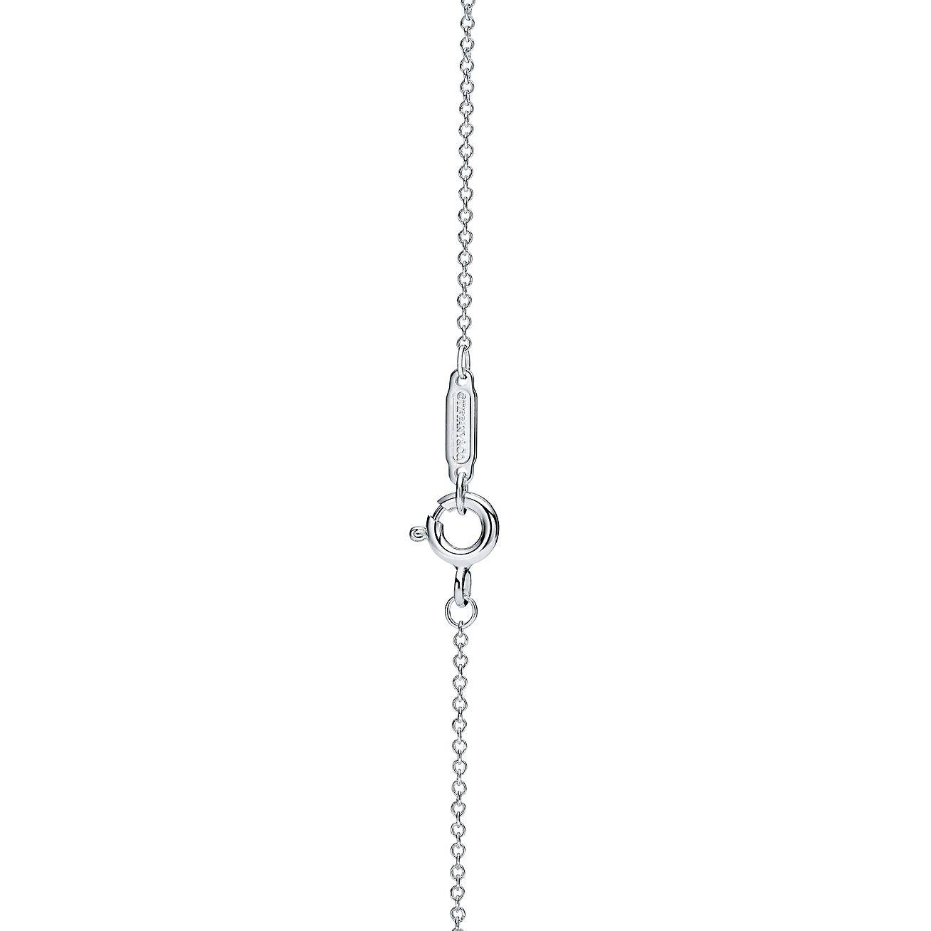 TIFFANY RETURN TO TIFFANY® DOUBLE HEART TAG PENDANT IN SILVER, MINI