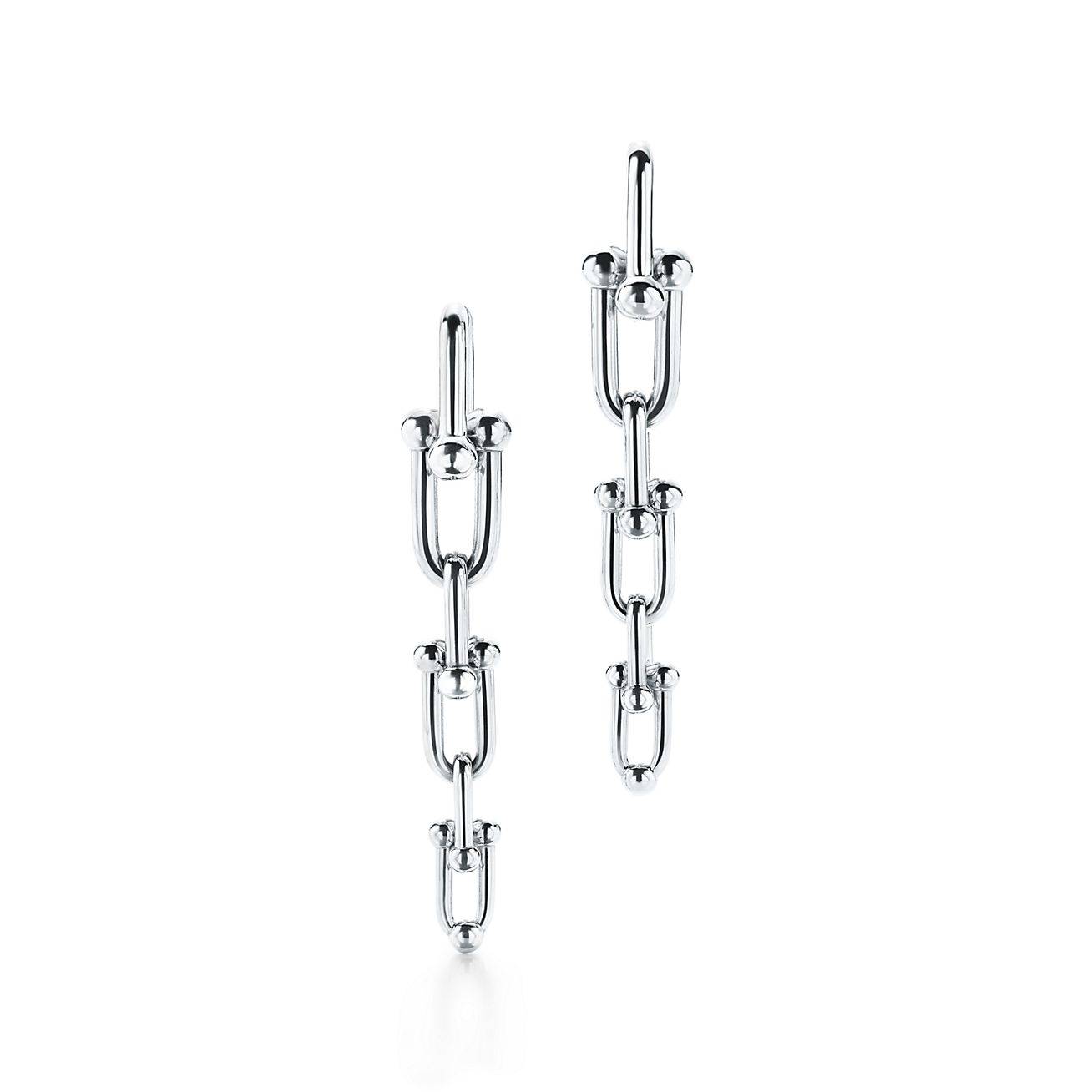 T*f*ny hardwear graduated link earrings