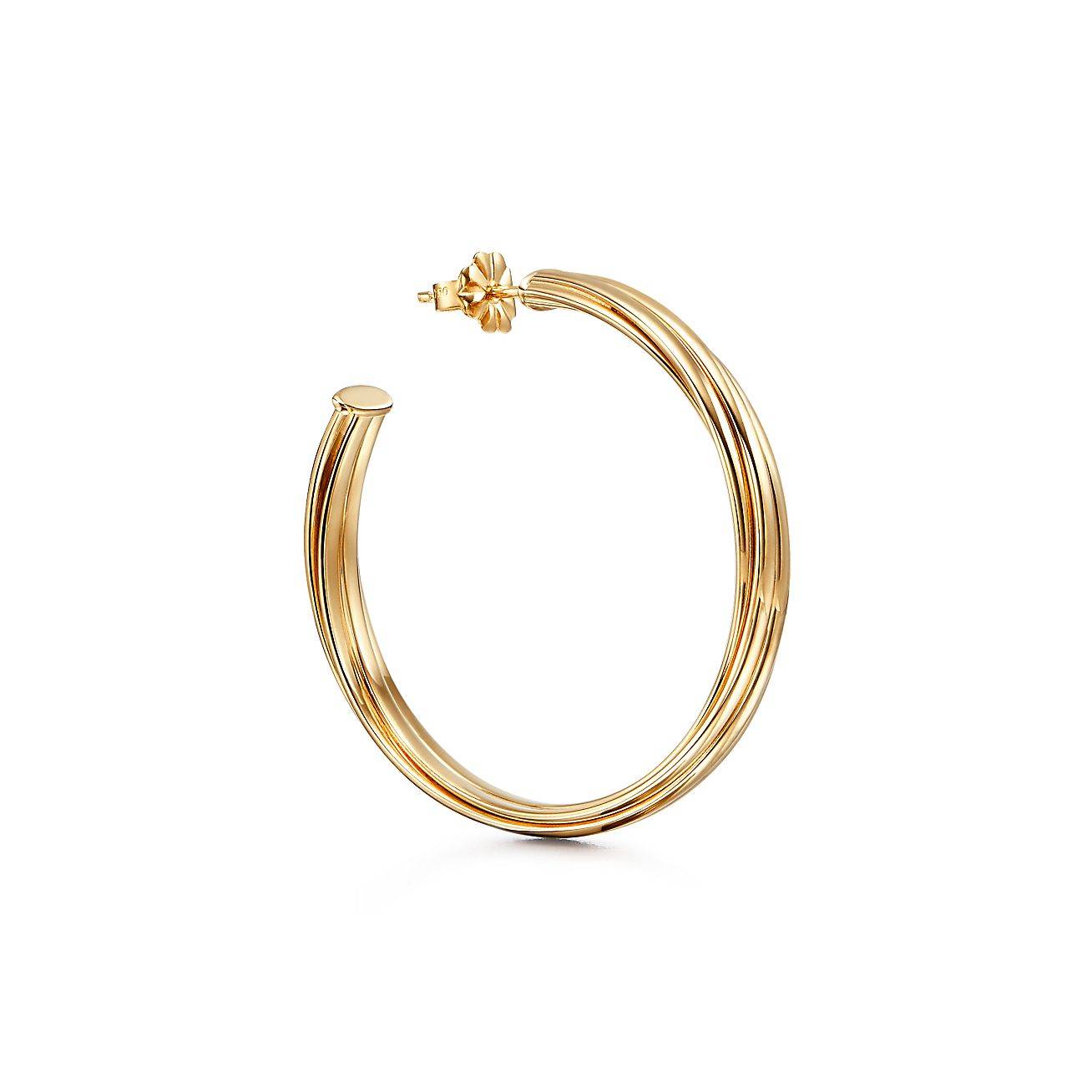 T*f*ny  palomas melody hoop earrings