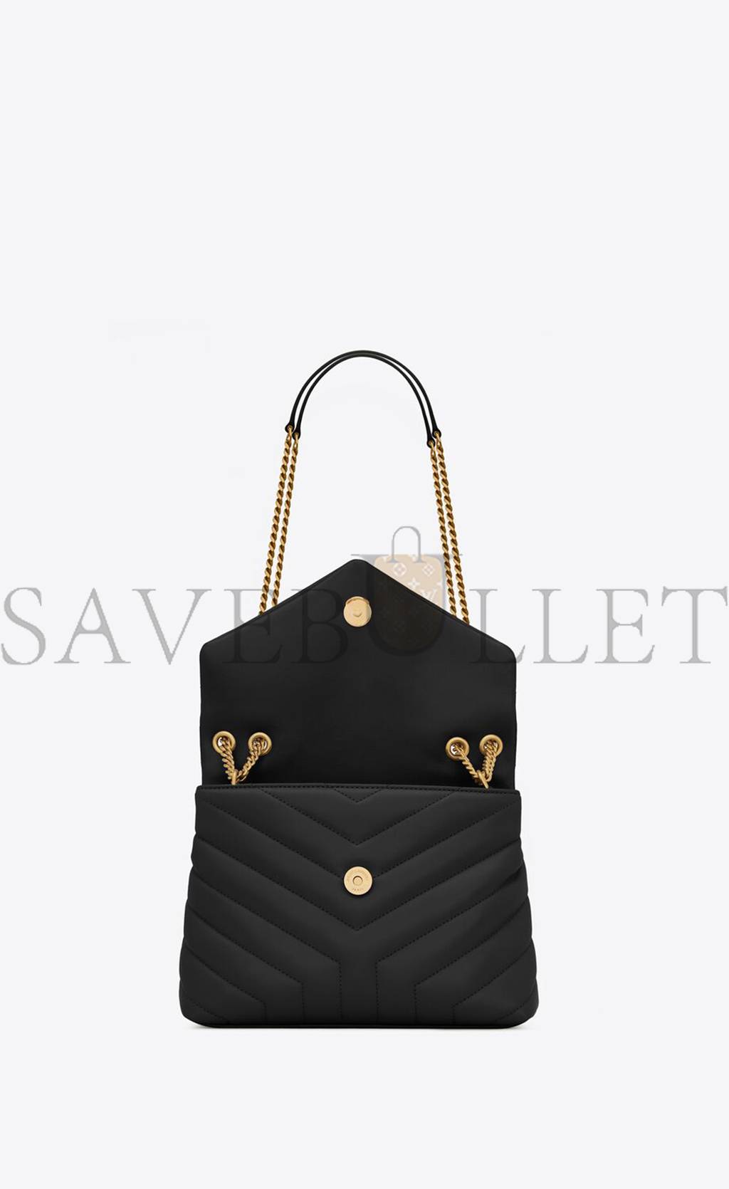 YSL LOULOU SMALL CHAIN BAG IN QUILTED LEATHER 494699DV7271000 (23*17*9cm)