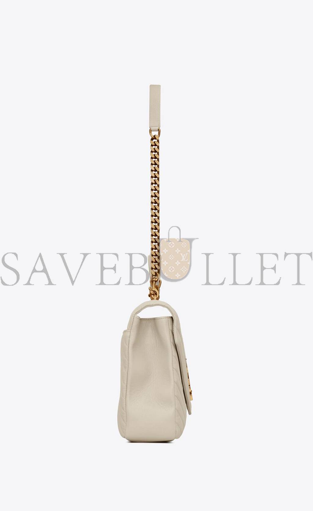 YSL COLLEGE LARGE CHAIN BAG IN QUILTED LEATHER 600278BRM079207 (32*20*8.5cm)