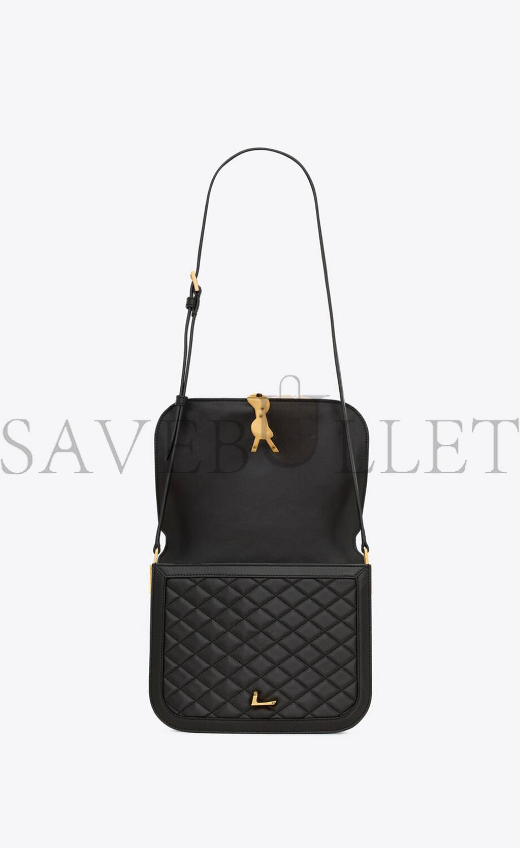 YSL SOLFERINO MEDIUM SUPPLE SATCHEL IN QUILTED LAMBSKIN (22*18*4cm)