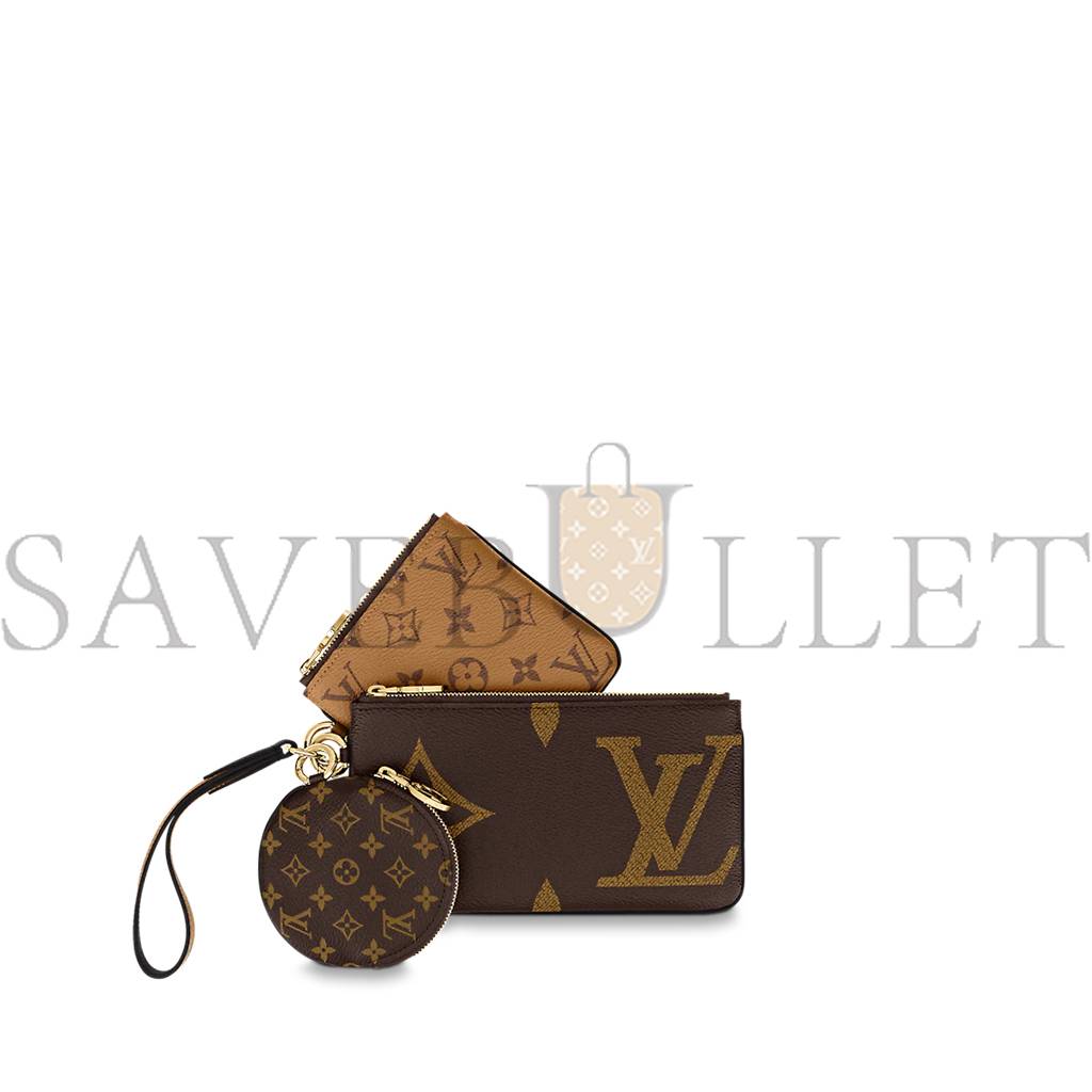 l**is V*t*n trio pouch m68756 (19.5*11.5*3cm)