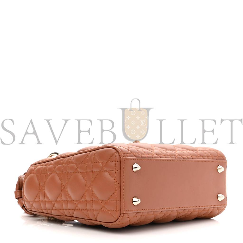 D*or calfskin cannage small my abcD*or lady D*or tan (20*18*6.4cm)